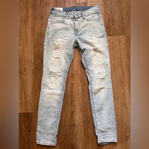 H&M Skinny Fit Light Wash Jeans